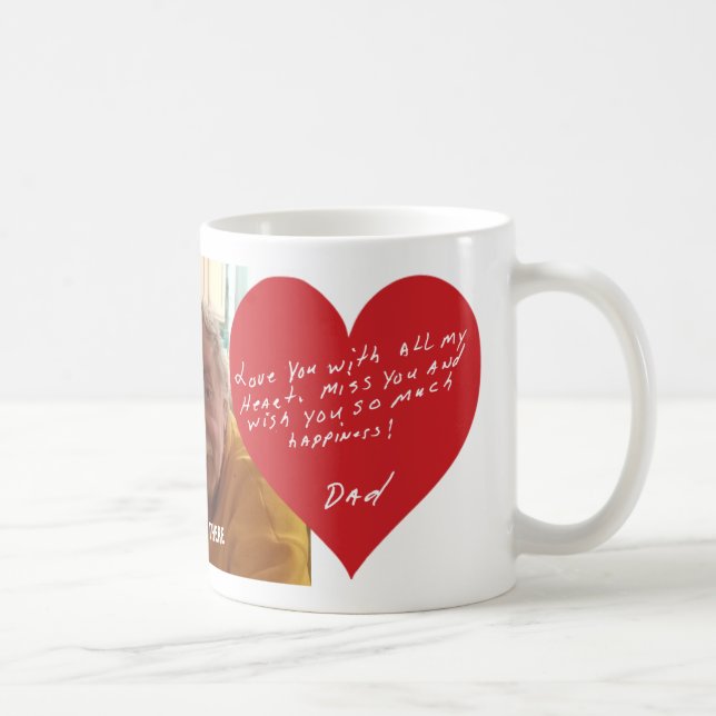 Mug with Message from Dad in Heaven (Right)