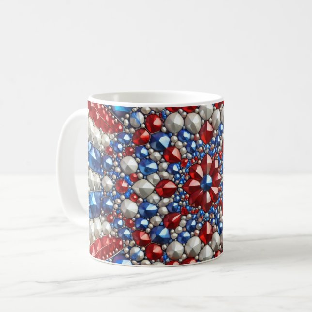 Mug with Netherlands Colours Design (Front Left)
