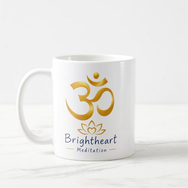 Mug with Om Symbol (Left)