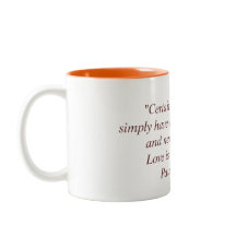 Mug with Paulo Coelho Quote