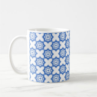 Mug with Portugese Tiles Pattern - Azulejos