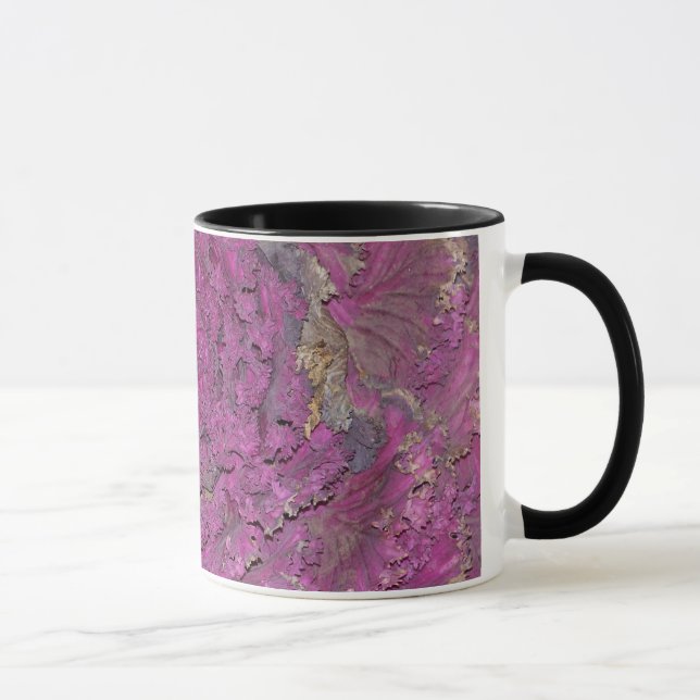 Mug with purple cabbage (Right)