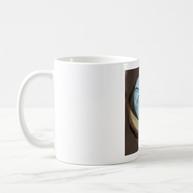 Mug with Realistic Black Widow Spider Design (Left)