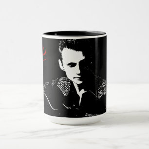 Mug with red signature