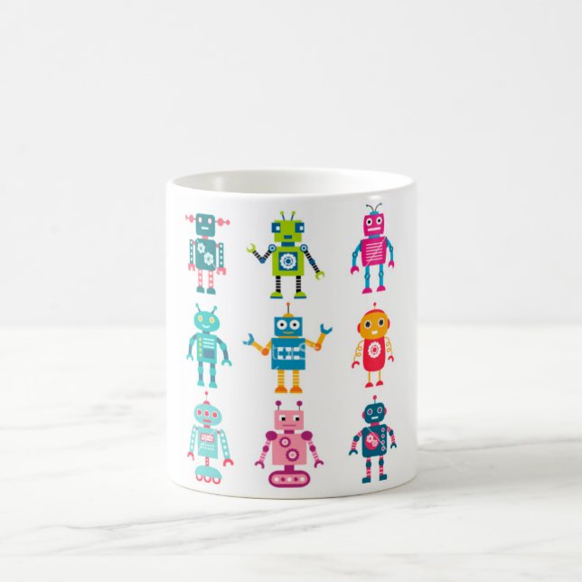 Mug with Robots (Center)