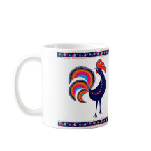 mug with rooster