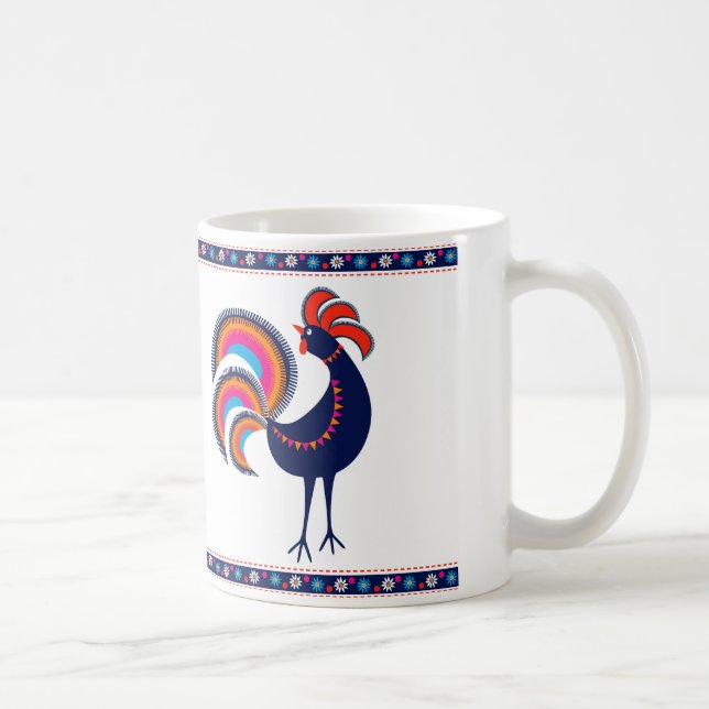 mug with rooster (Right)