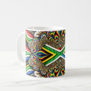 Mug with South African Colours Design