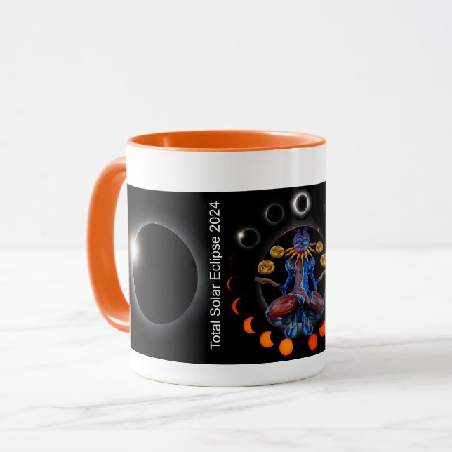 Mug with Total Solar Eclipse 2024 in Mazatlan (Front Left)