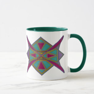 mug with tribal image