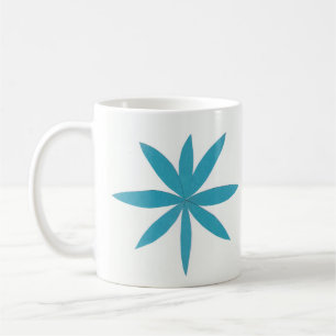 Mug with Turquoise Star