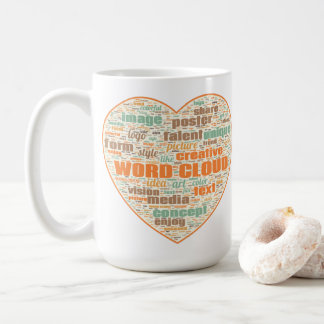 Mug with Two Prints - Word Cloud