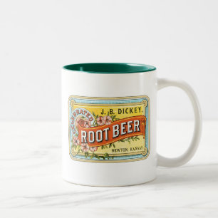 Mug with Vintage Root Beer Design