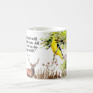 Mug with watercolor verse from the bible
