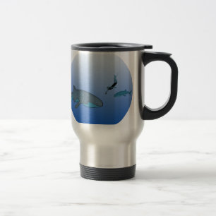 Mug with Whaleshark Illustration