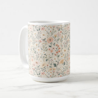 Mug with Wildflowers