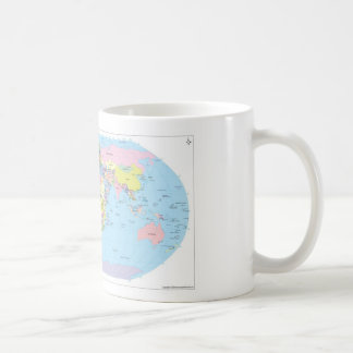 Mug with World map