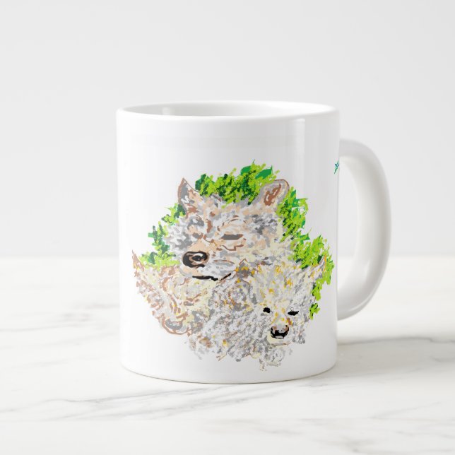 Mug / Wolves (Front Right)