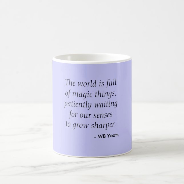 Mug - Yeats magic things (Center)