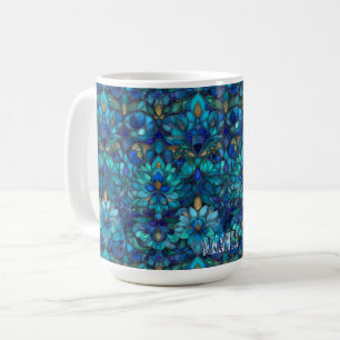 MugCustomizable Stained Glass Pattern Coffee Mug