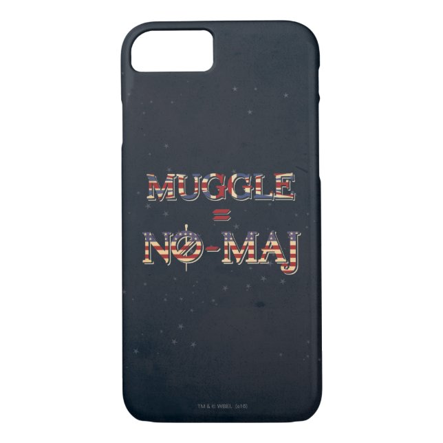 MUGGLE™ = NO-MAJ™ Case-Mate iPhone CASE (Back)