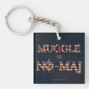 MUGGLE™ = NO-MAJ™ KEY RING