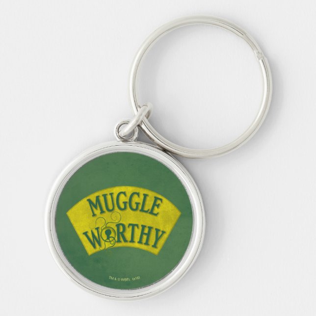 MUGGLE WORTHY™ KEY RING (Front)