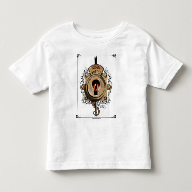 MUGGLE WORTHY™ Lock Toddler T-Shirt (Front)