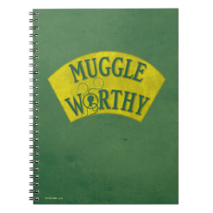 MUGGLE WORTHY™ NOTEBOOK