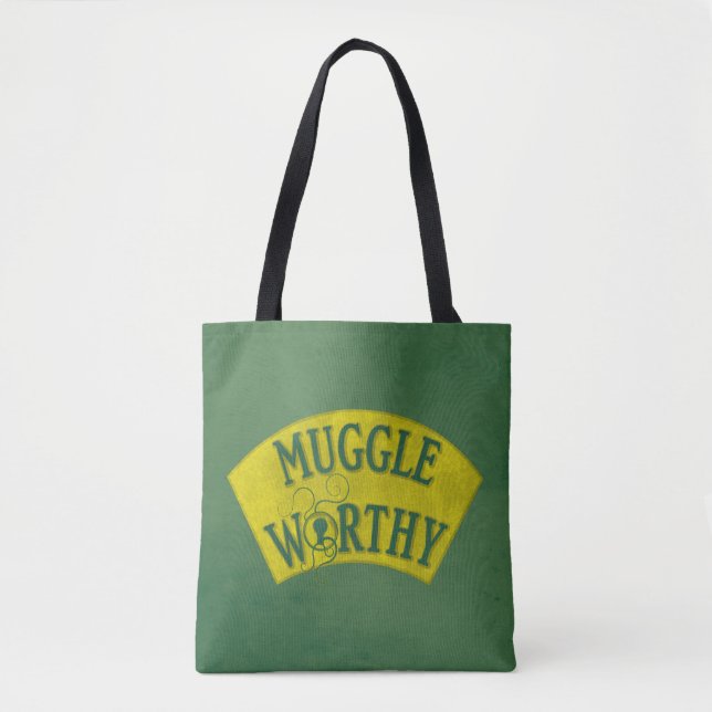 MUGGLE WORTHY™ TOTE BAG (Front)