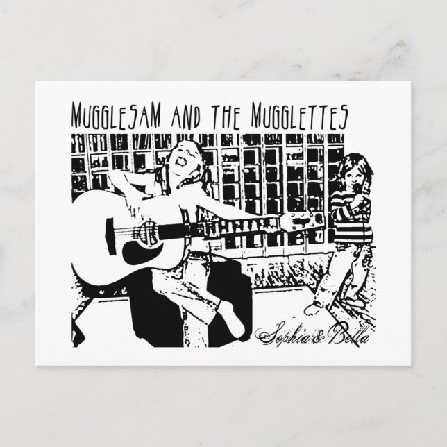 Mugglesam and the Mugglettes Postcard (Front)