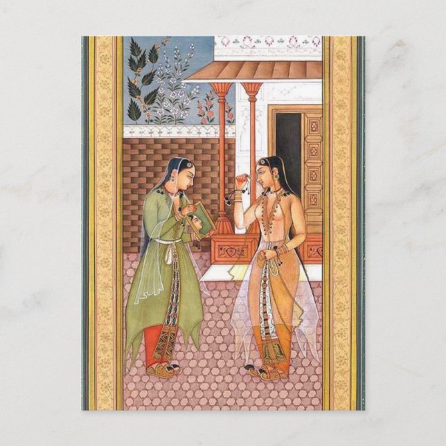 Mughal Art Postcard (Front)