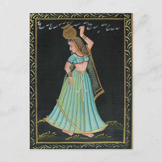 Mughal Art Postcard (Front)