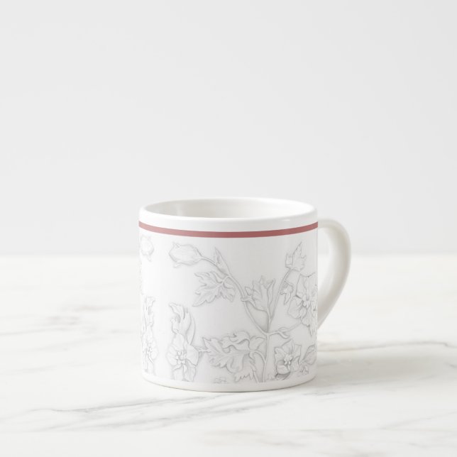Mughal Design on an Espresso Mug (Front Right)
