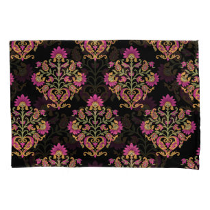 Mughal floral paisley, seamless design. pillowcase