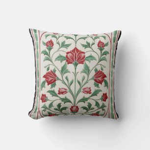 Mughal Flowers Pattern Cushion