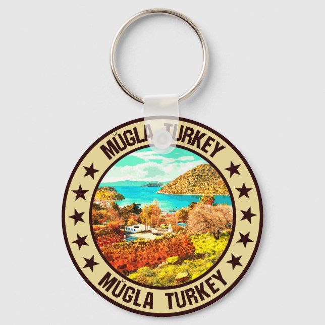 Muğla                                              key ring (Front)