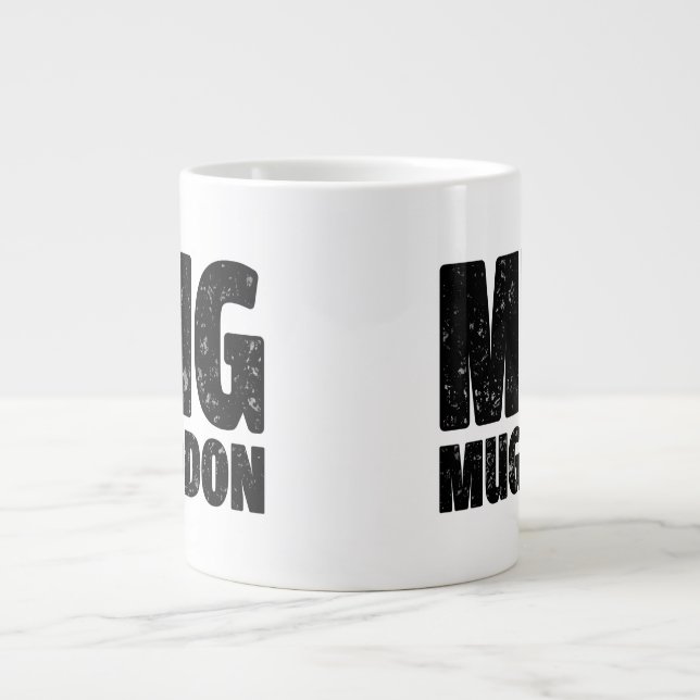 MugMugeddon - Jumbo Sized Mug (Front)