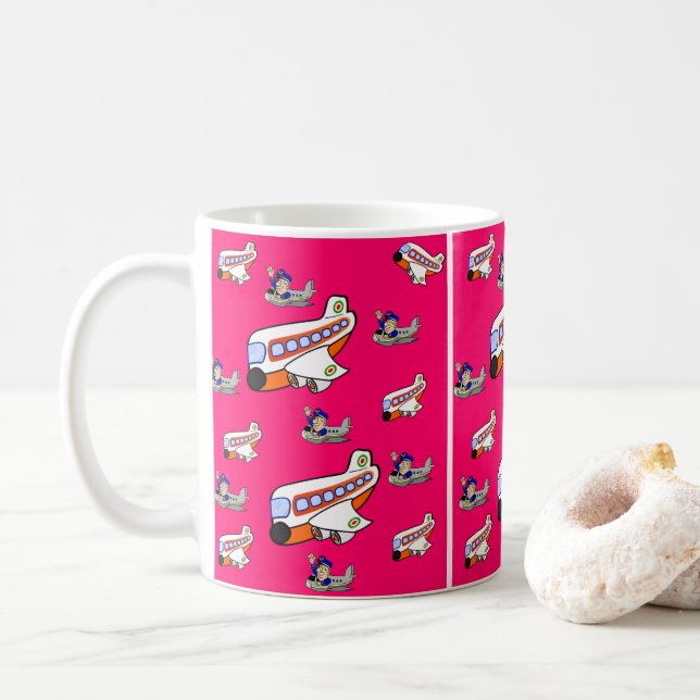 mugs aeroplanes (With Donut)