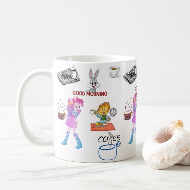 mugs coffee (With Donut)