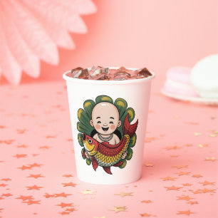 Mugs & Cups Chloe Baby – Cute Boy with Lucky Koi