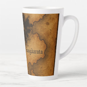 Mugs & Cups Fantasy Antique Map Design