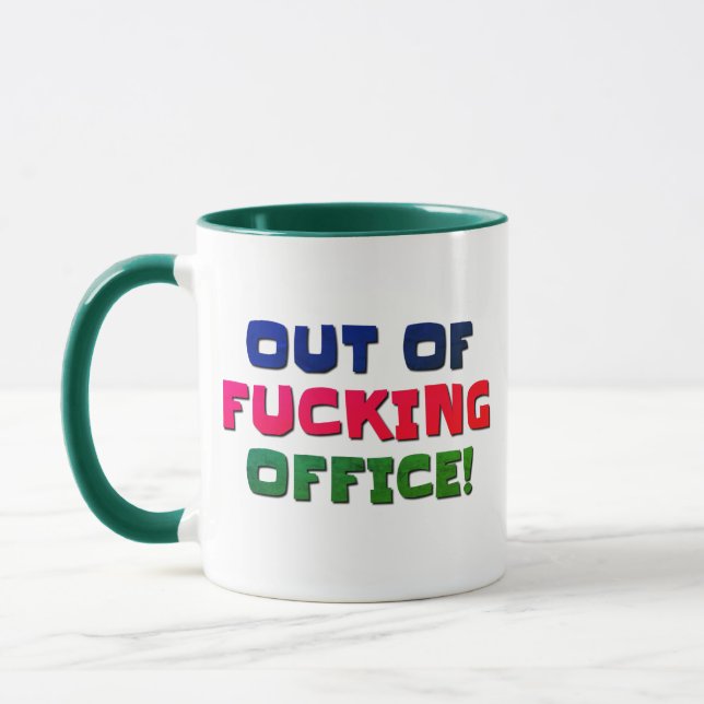 Mugs & Cups Out Of Office  (Left)