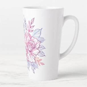 Mugs & Cups with a bouquet of flowers