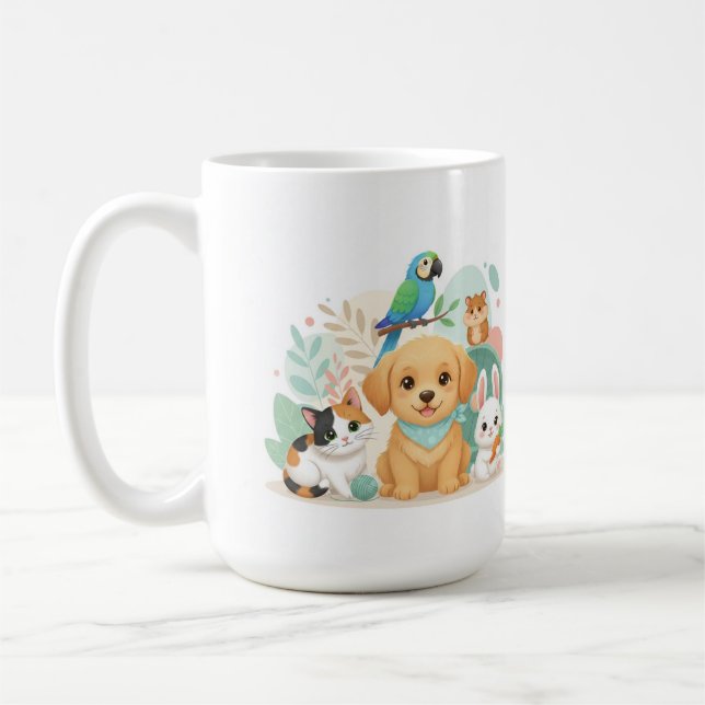 Mugs . Cute Animals (Left)