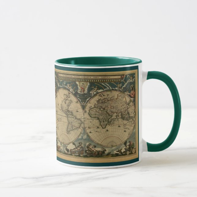 MUGS FROM HISTORY Old World Map Collection (Right)