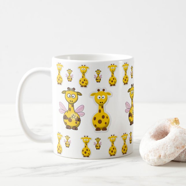 mugs giraffes (With Donut)