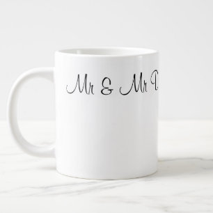 Mugs - Mr & Mr Dickinson 21.07.20xx