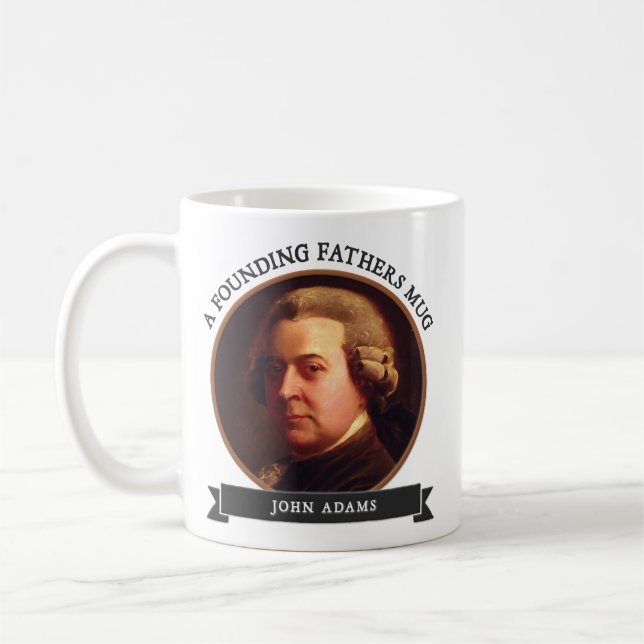 Mugs of the Founding Fathers: John Adams (Left)