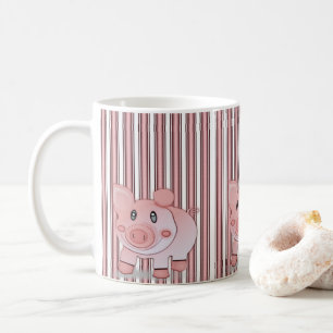 mugs pink pigs